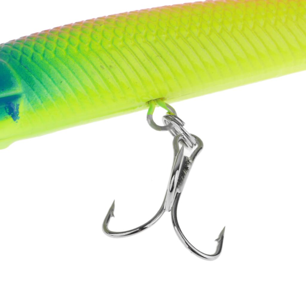 24pcs Mixed Fishing Lure Kit 3 Style Minnow Fishing Wobblers Hard Crank bait