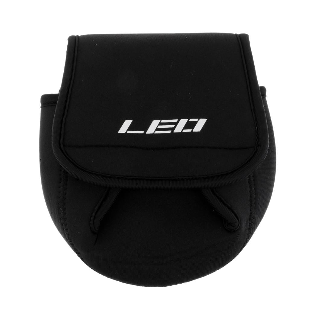 Neoprene Holder Spinning Fishing Reel Storage Bag Protective Cover Case L
