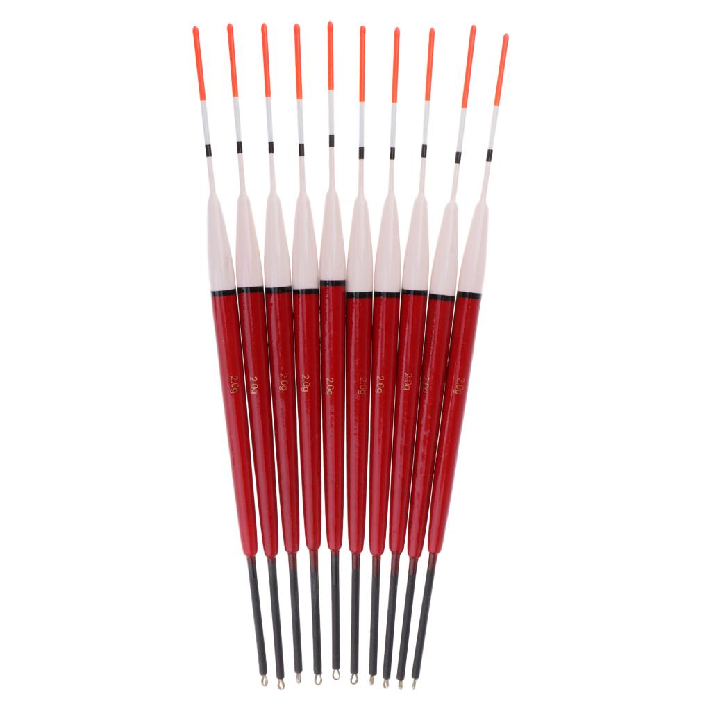 Fishing Paulownia Wood Floats Bobbers Carp Coarse Fishing Tackle 22cm Red