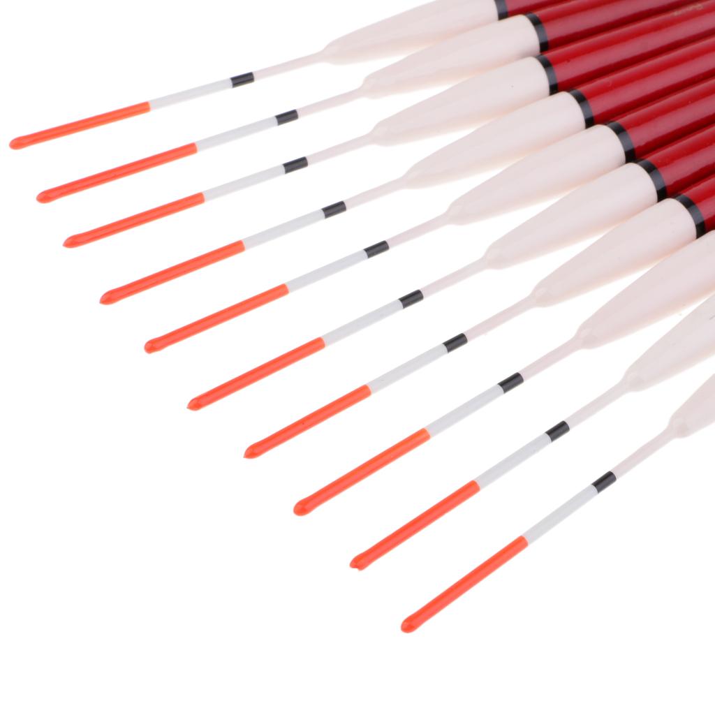 Fishing Paulownia Wood Floats Bobbers Carp Coarse Fishing Tackle 22cm Red