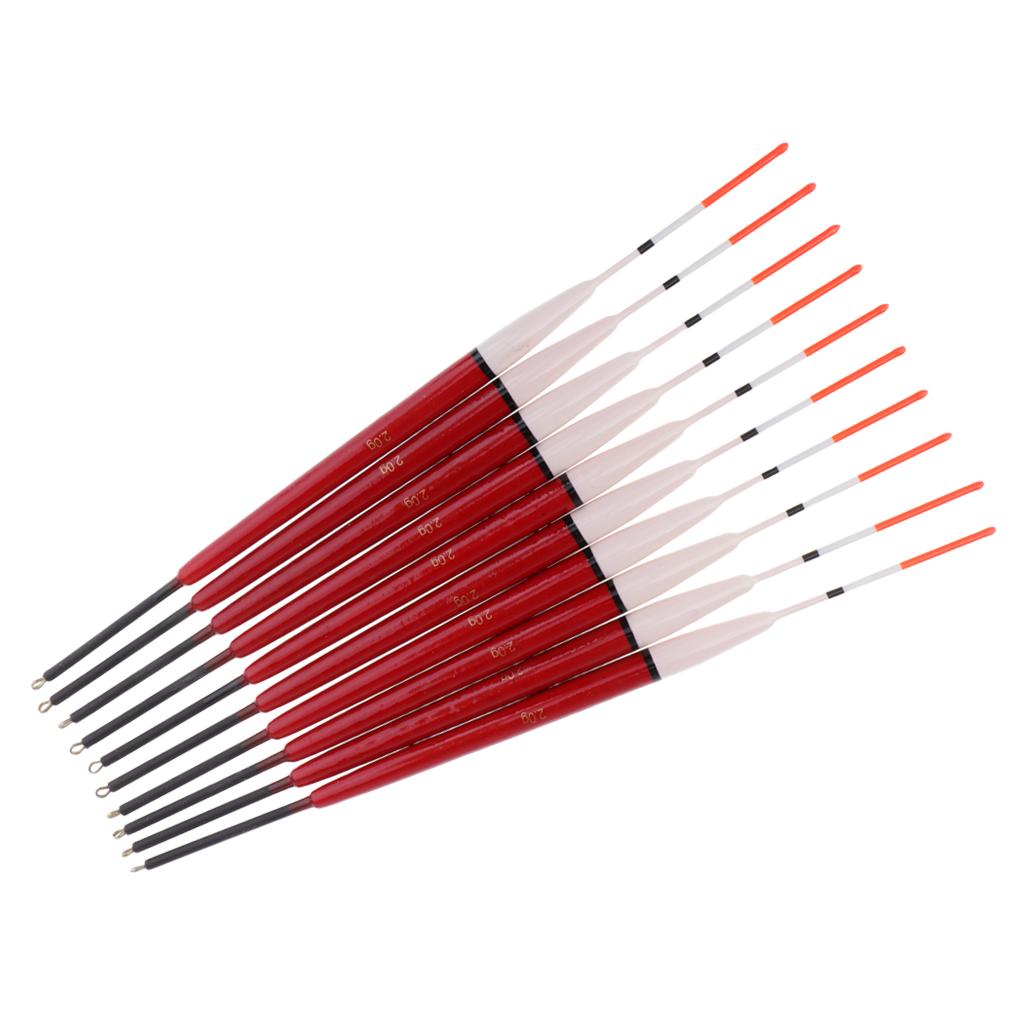 Fishing Paulownia Wood Floats Bobbers Carp Coarse Fishing Tackle 22cm Red