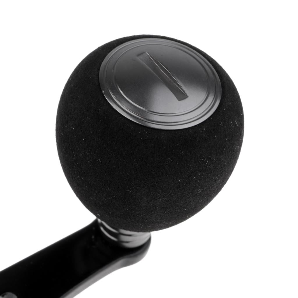 Power Fishing Reel Handle Knob Drum Baitcasting Reel Handle Rocker Arm Gray