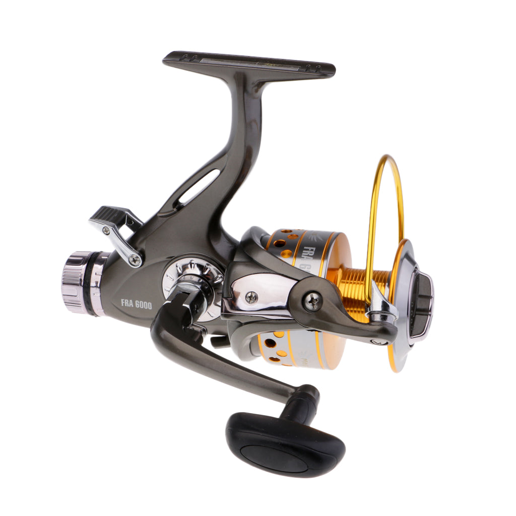 Spinning Reel Front and Rear Drag Surf Fishing Reel Saltwater Reel FRA6000