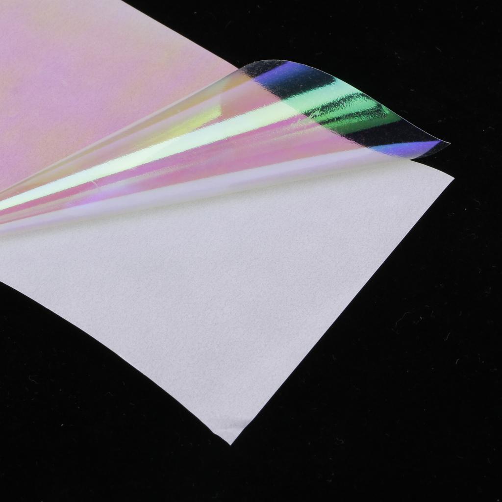 10pcs Waterproof Fishing Lure Scale Holographic Tape Fly Tying Materials 085