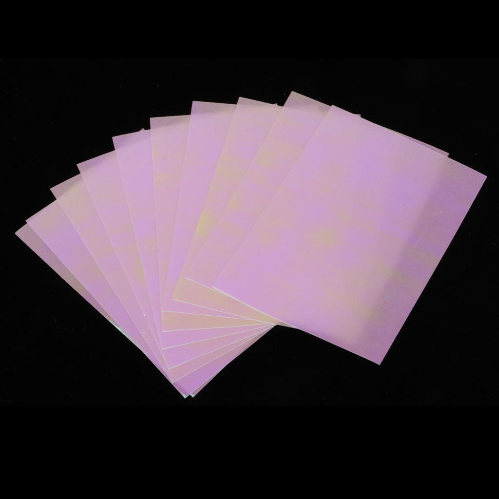 10pcs Waterproof Fishing Lure Scale Holographic Tape Fly Tying Materials 085