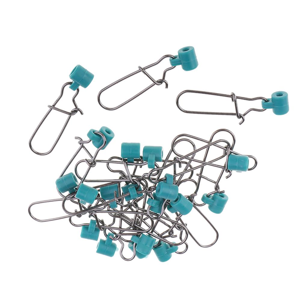 20pcs High Strength Fishing Sinker Slides with Nice Snap Fish Finder