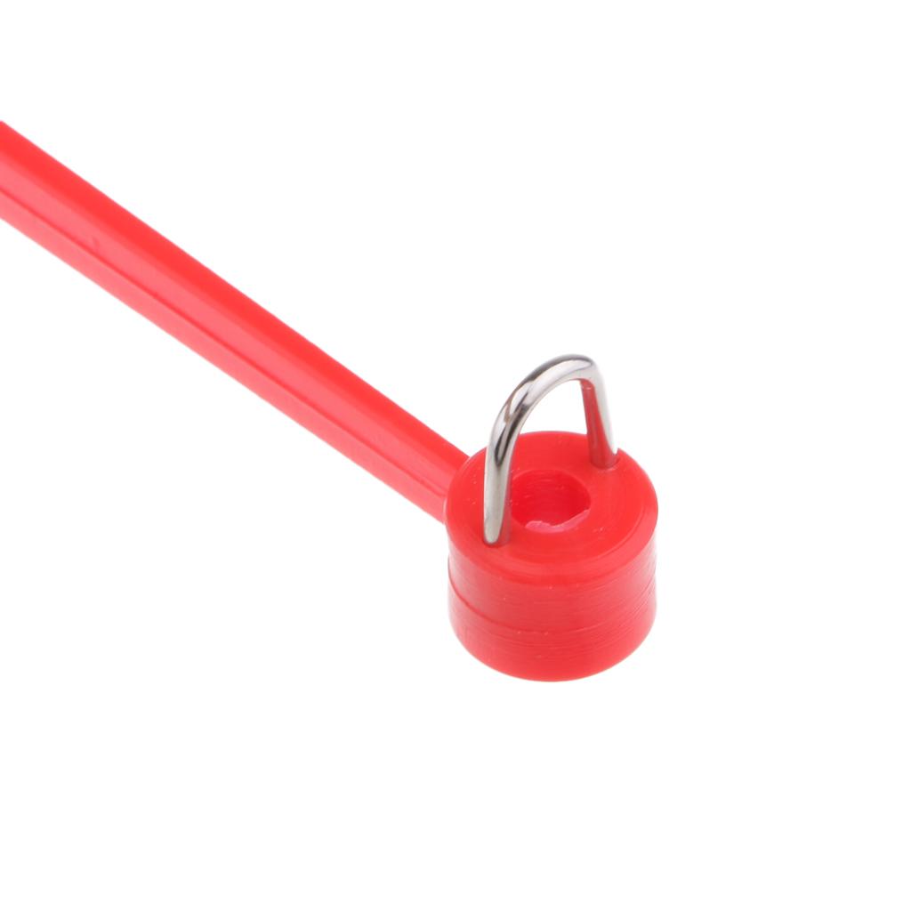 Winter Ice Fishing Rod Plastic Mini Short Fish Pole with Reel for Children