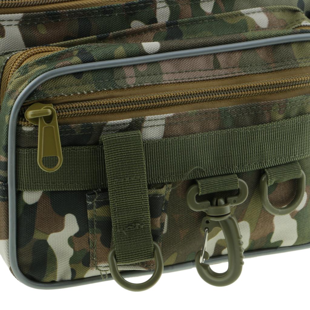 Oxford Fishing Bag Tackle Package Fishing Reel Lure Storage Messenger Bag