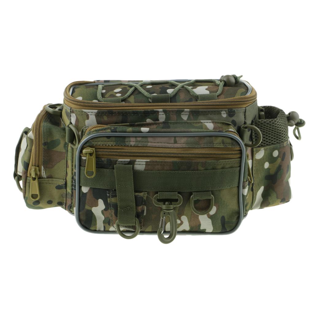 Oxford Fishing Bag Tackle Package Fishing Reel Lure Storage Messenger Bag