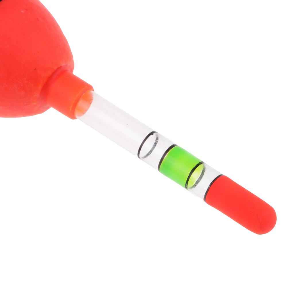 2pcs Luminous Fishing Float Vertical Rock Fishing Buoy Plastic Bobber 8g