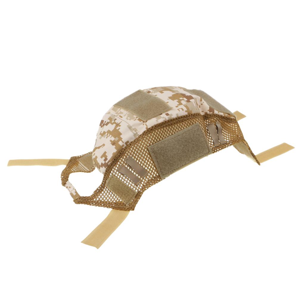 Tactical Military Hunting FAST Camo Helmet Cover Outdoor Equipment Color_1