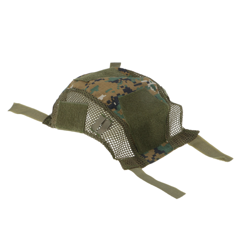Tactical Military Hunting FAST Camo Helmet Cover Outdoor Equipment Color_4