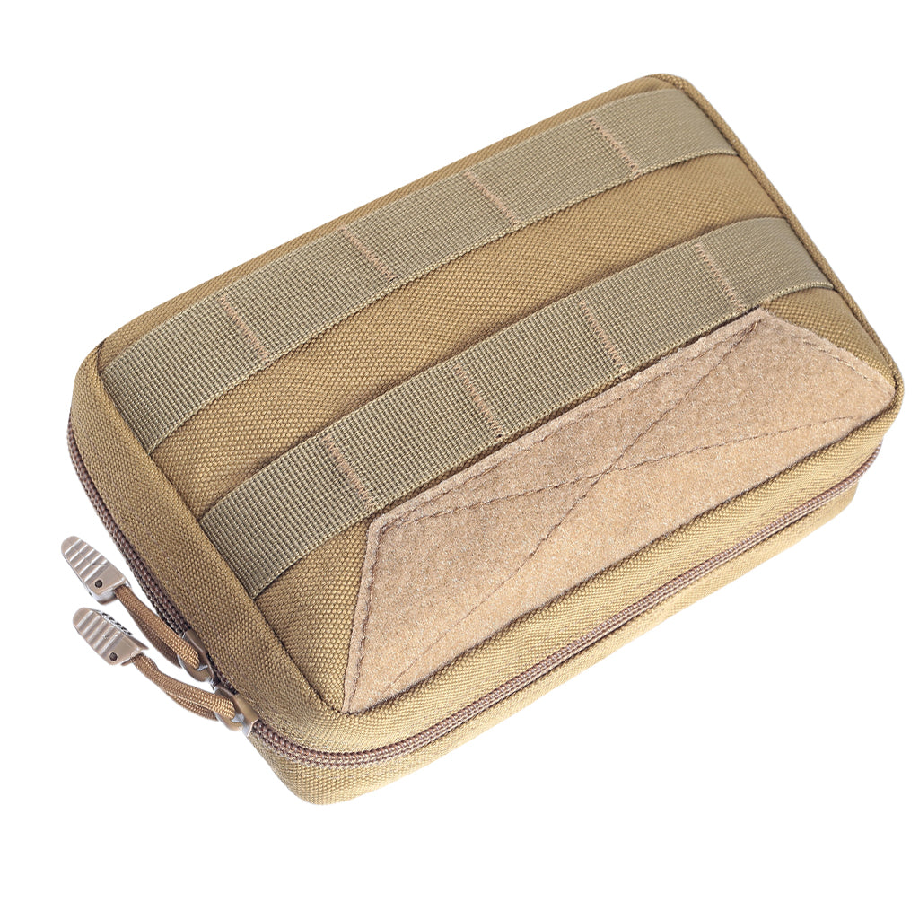 Tactical Molle Pouch Belt Waist Pack Bag Multi-purpose Utility Pouch Tan