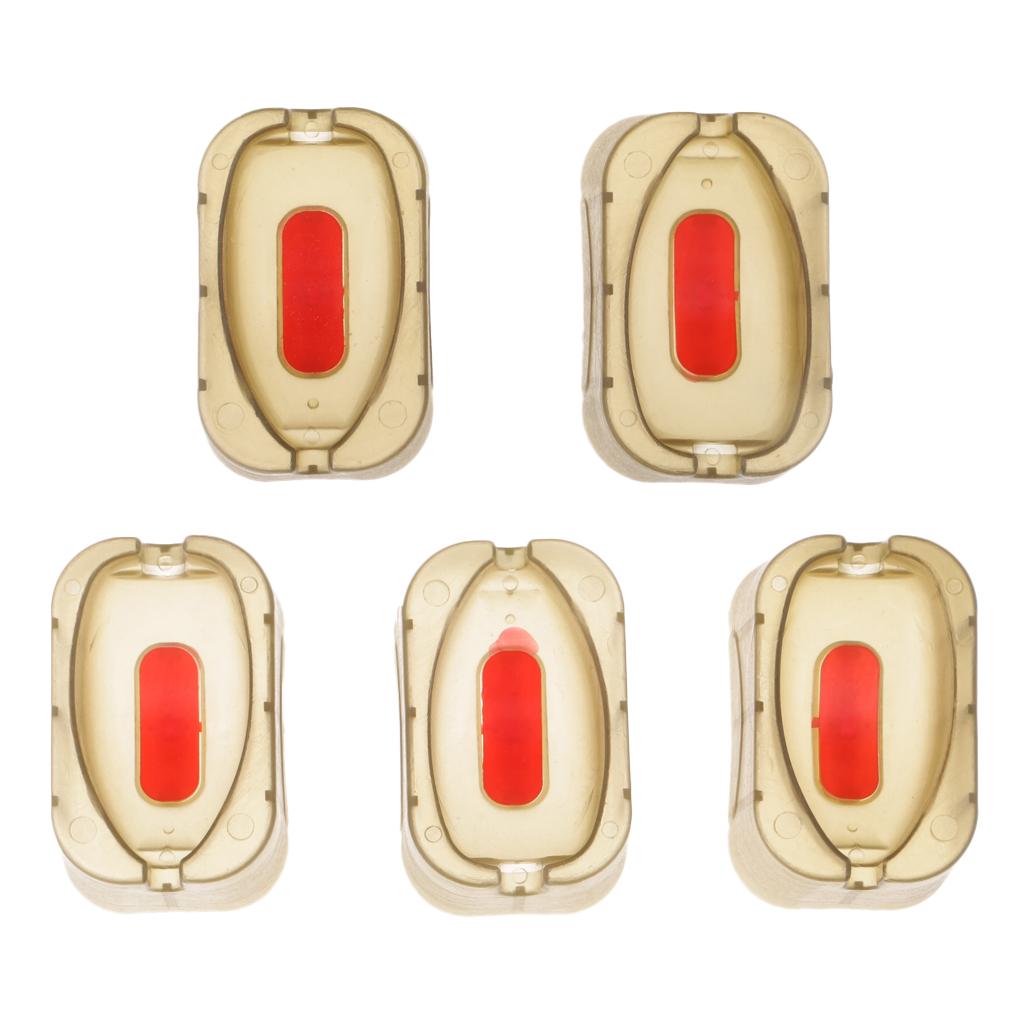 5Pcs Method Mould Quick release Moulds In-line Method Feeder Fishing Feeder