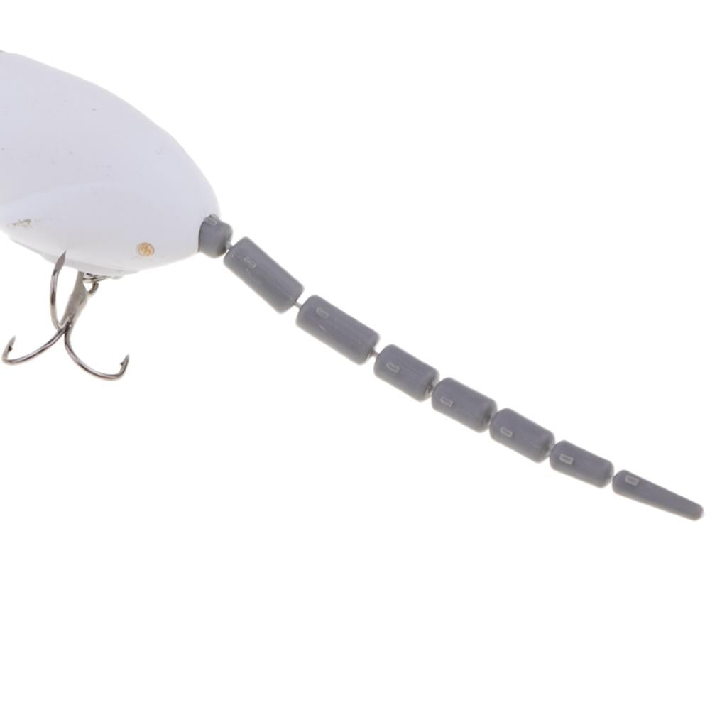 Soft Mice Rat Fishing Lure Topwater Tackle Hook Bass Bait Crankbait 02