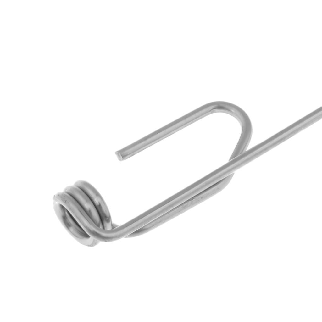 2xNew Stainless Steel Automatic Fishing Hook Trap Fishhook Automatic Device