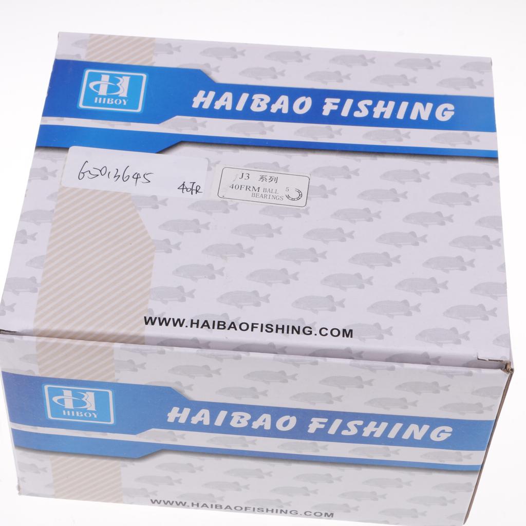 Baitfeeder Reel Front and Rear Drag Fishing Reel 5.5:1 3BB 40FR