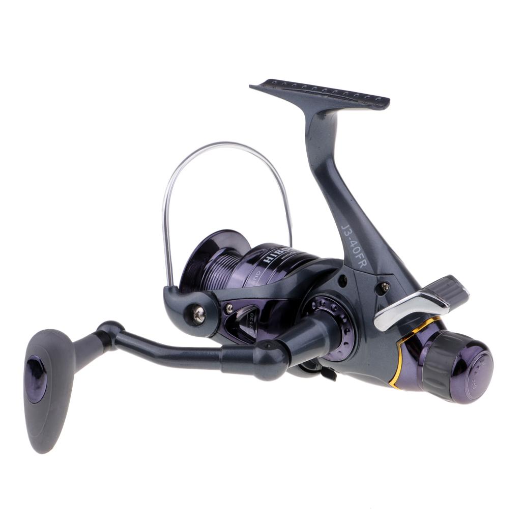 Baitfeeder Reel Front and Rear Drag Fishing Reel 5.5:1 3BB 40FR