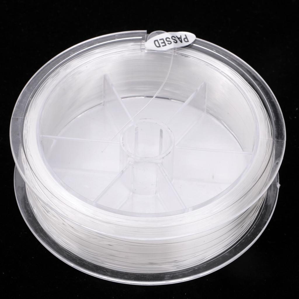 100m/109yds Clear Fluorocarbon Fishing Line 0.39mm 19lb (8.6kg)