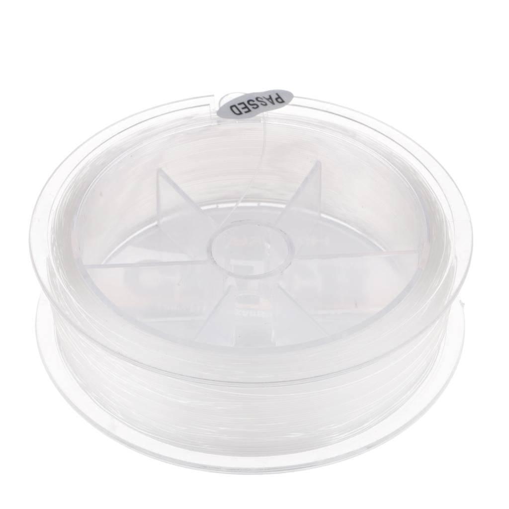 100m/109yds Clear Fluorocarbon Fishing Line 0.39mm 19lb (8.6kg)