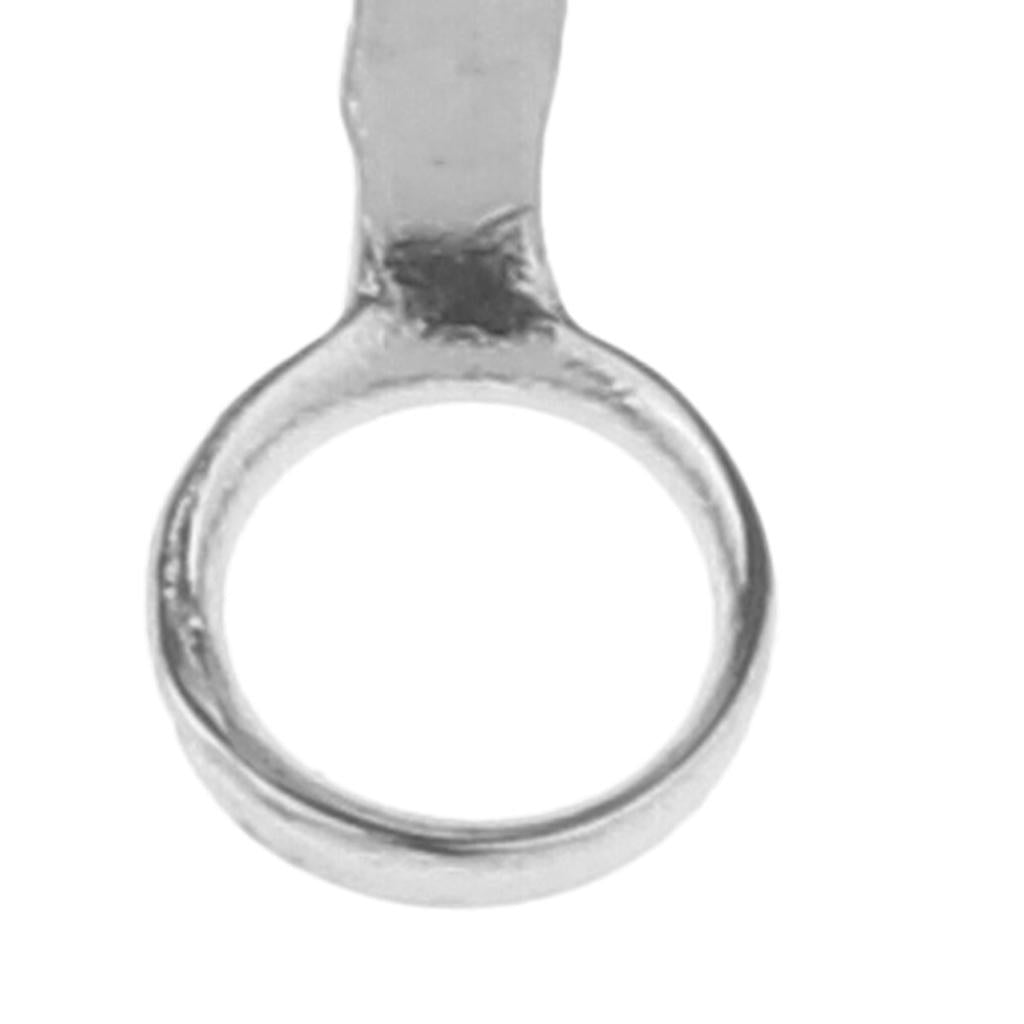 5pcs Fishing Rod Eyes Ring Raft Rod Guides Line Rings Rod Repair Kit 1.8mm