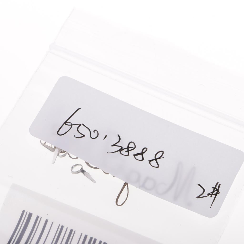 5pcs Fishing Rod Eyes Ring Raft Rod Guides Line Rings Rod Repair Kit 1.8mm