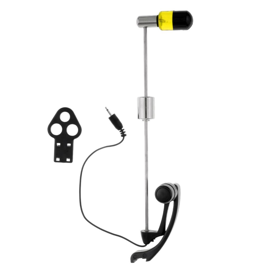 Fishing Bite Alarm Hanger Carp Illuminated Fishing Bite Indicators Yellow