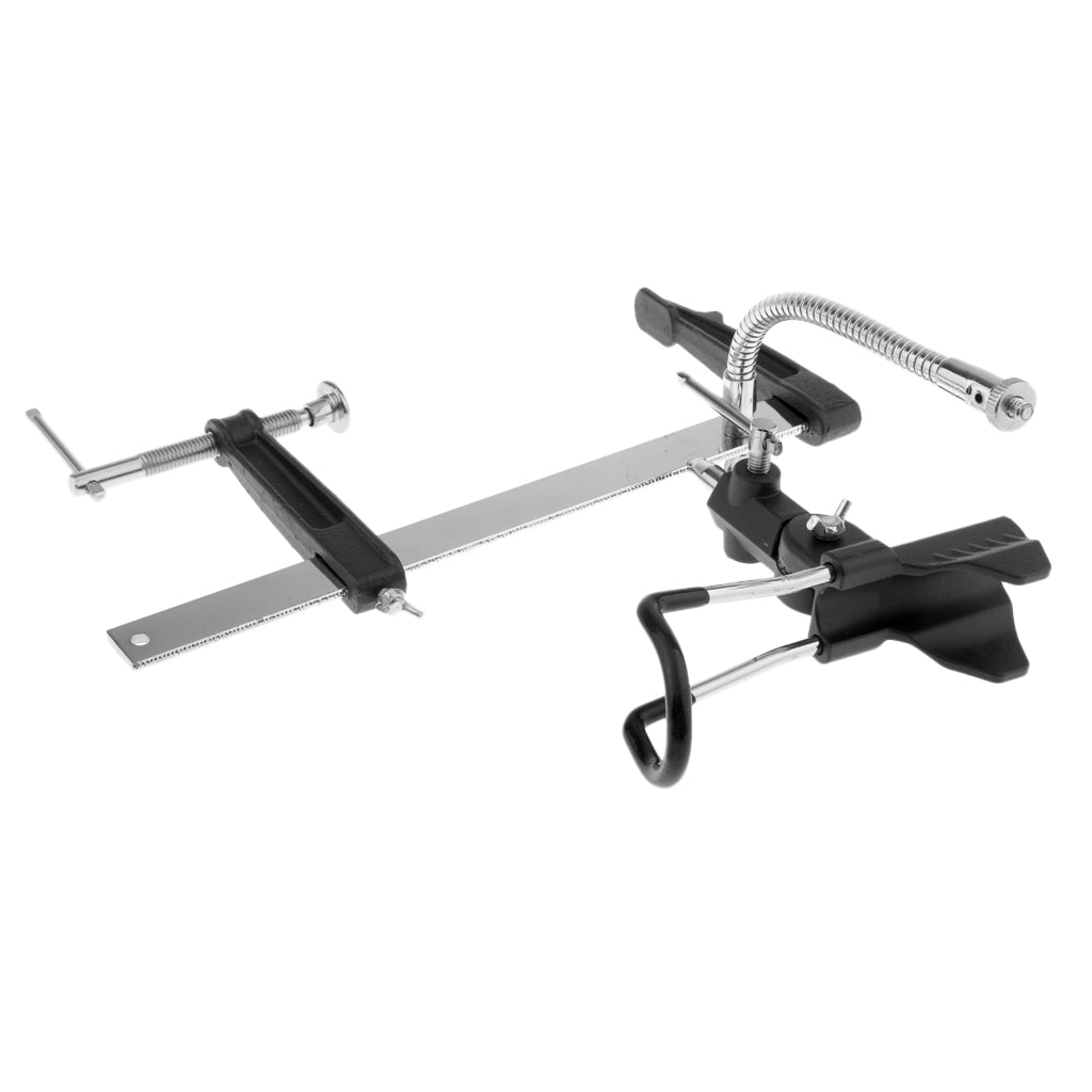 Fishing Rods Holder Support Pole Bracket Ground Support Stand w/ Light Stand