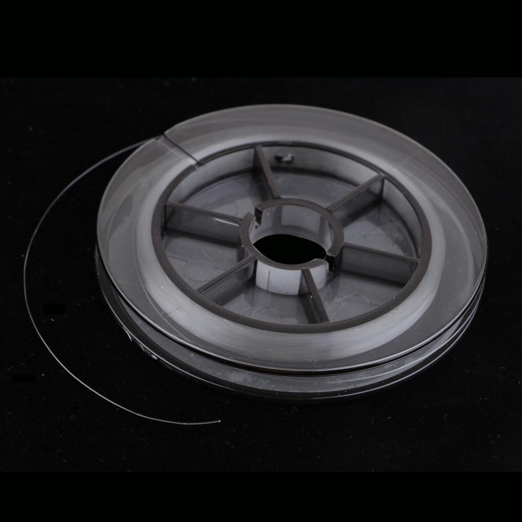 50m Transparent Fishing Line Leader Super Strong Fluorocarbon Line 0.325mm