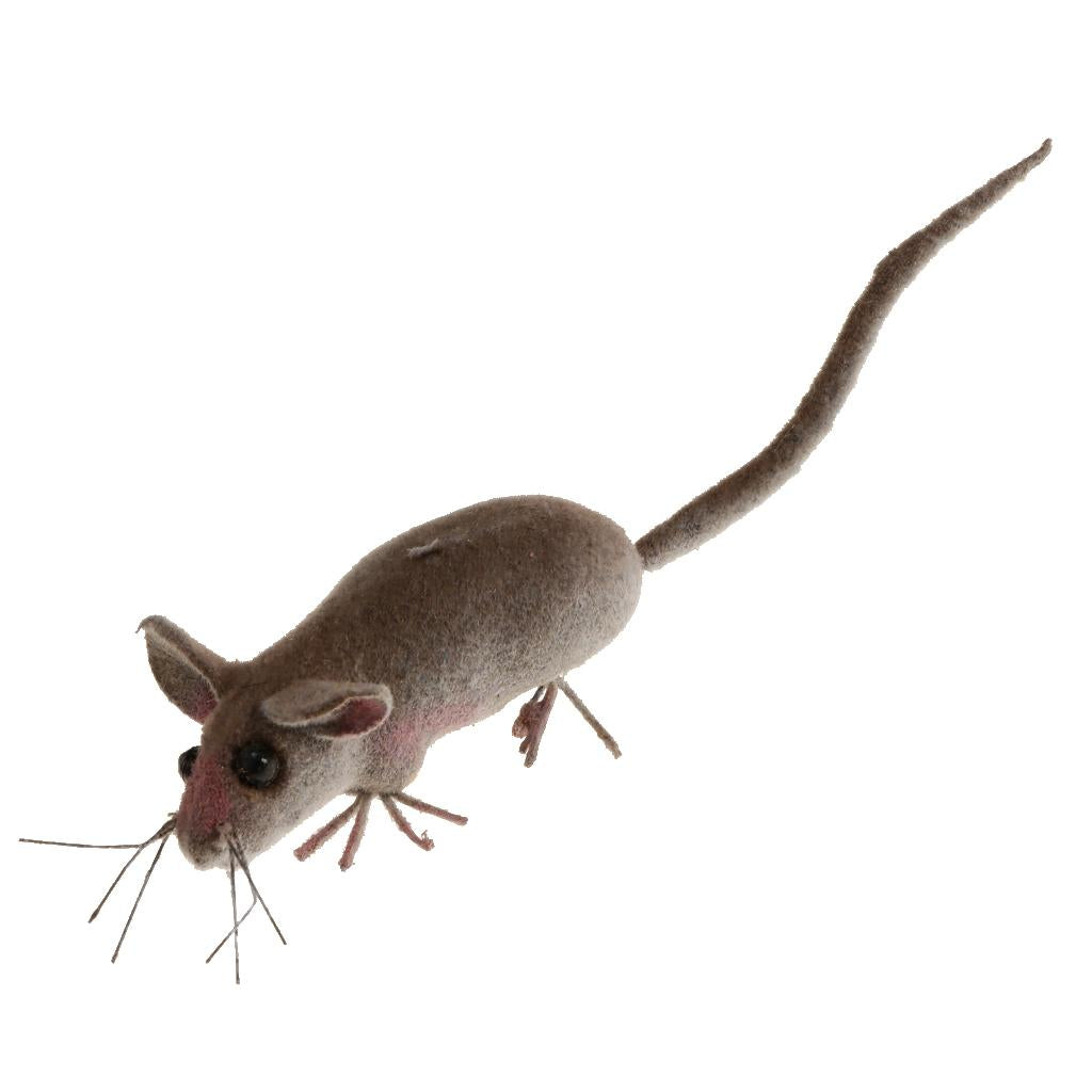 Highly Simulated Clay Insects Random Color Animals Model Toys Rat