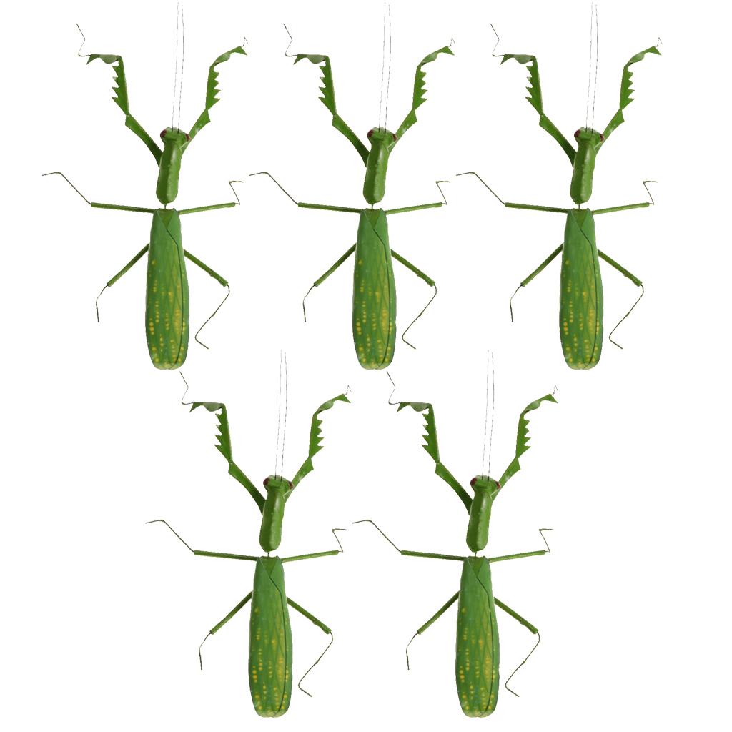 5Pcs Simulation Artificial Insect Model Kids Educative Toys Mantis