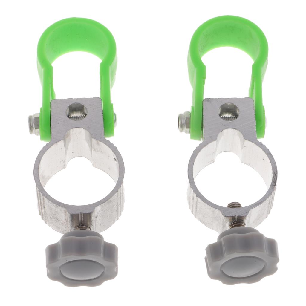 2pcs Universal Fishing Chair Mount Umbrella Holder Stand Bracket Fixed Base