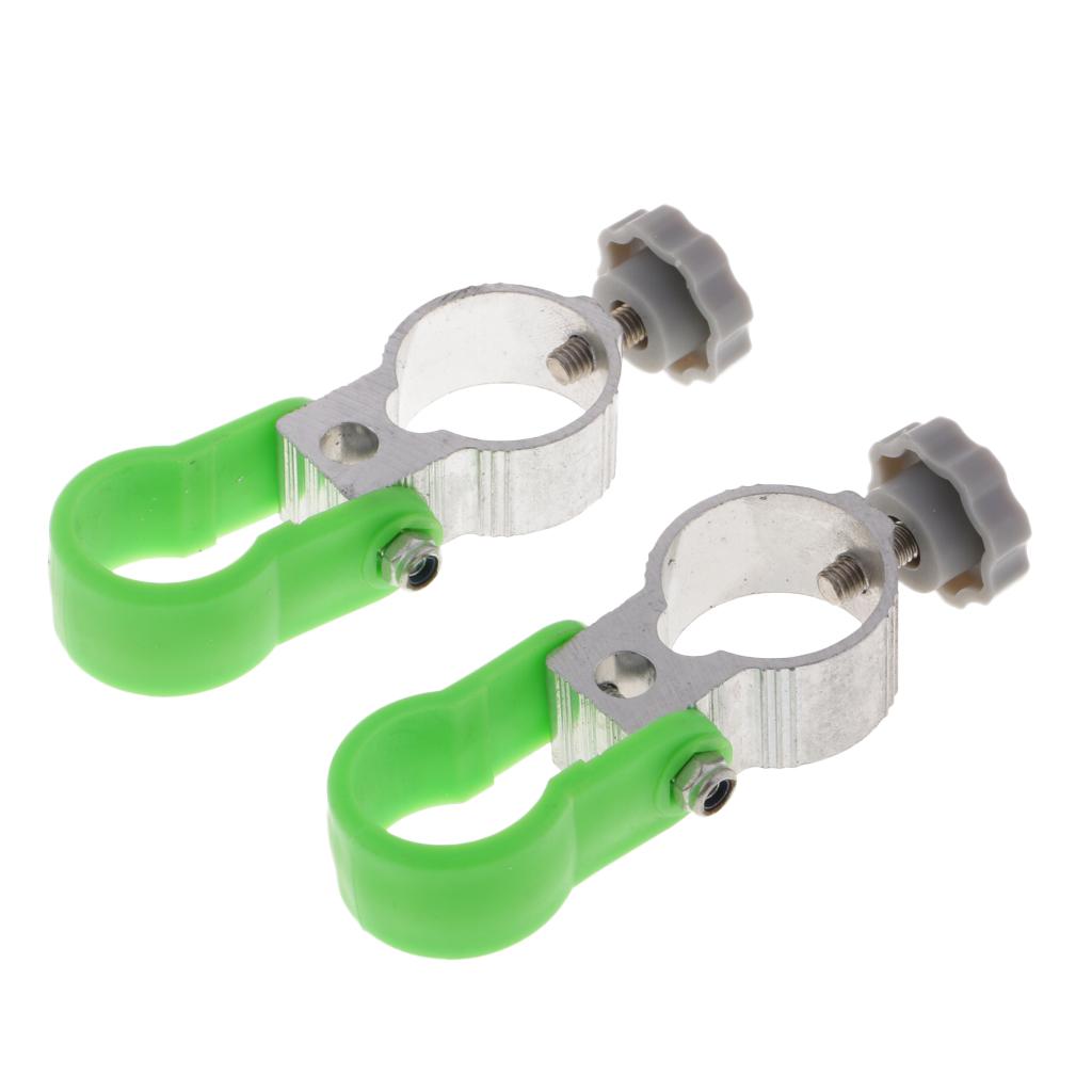 2pcs Universal Fishing Chair Mount Umbrella Holder Stand Bracket Fixed Base