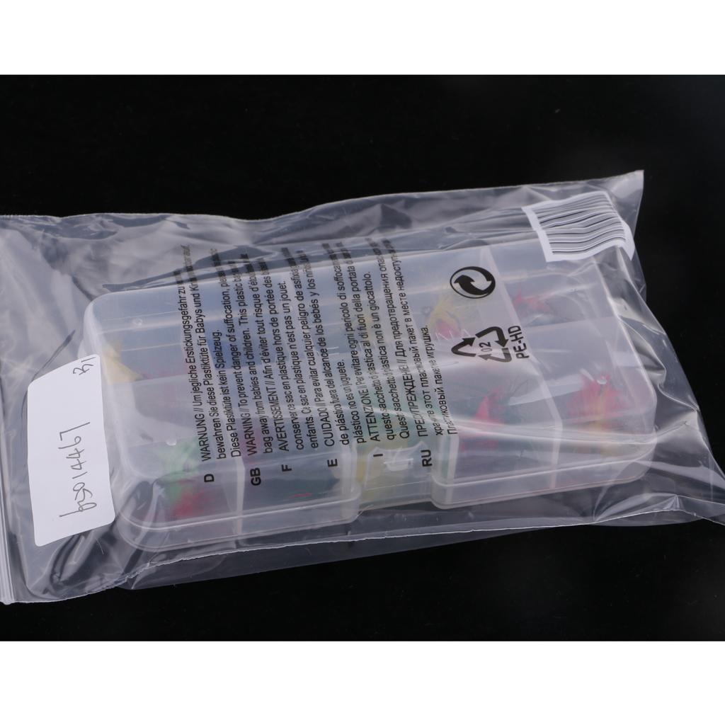 10pcs Nymph Flies Assortment Bass Salmon Trout Butterfly Flies Fishing Flies