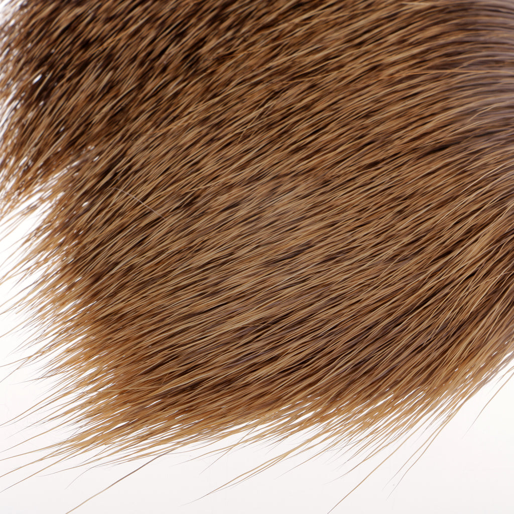 Artificial Deer Body Hair Brown for BODIES & WINGS - Fly Tying Materials