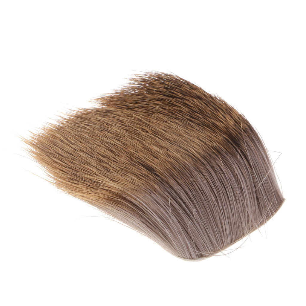 Artificial Deer Body Hair Brown for BODIES & WINGS - Fly Tying Materials