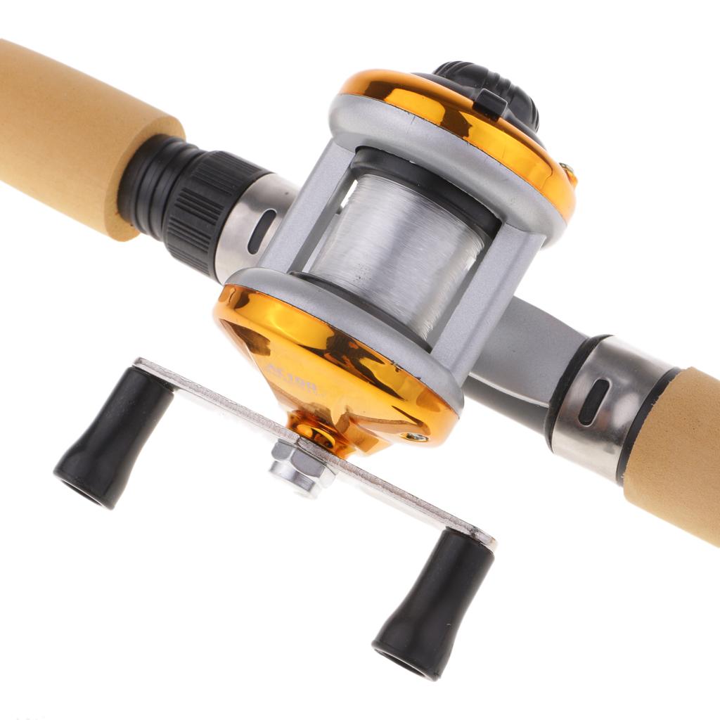 Mini Ice Fishing Rod Telescopic Casting Rod and Reel Combo S