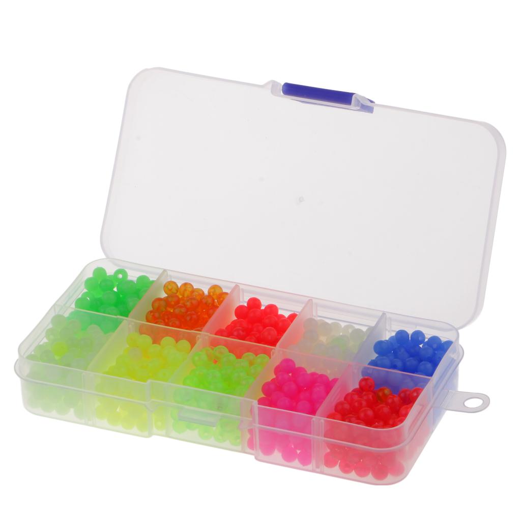 1000 Pieces Multicolor Fishing Floating Beads Float Stopper Float Tackles