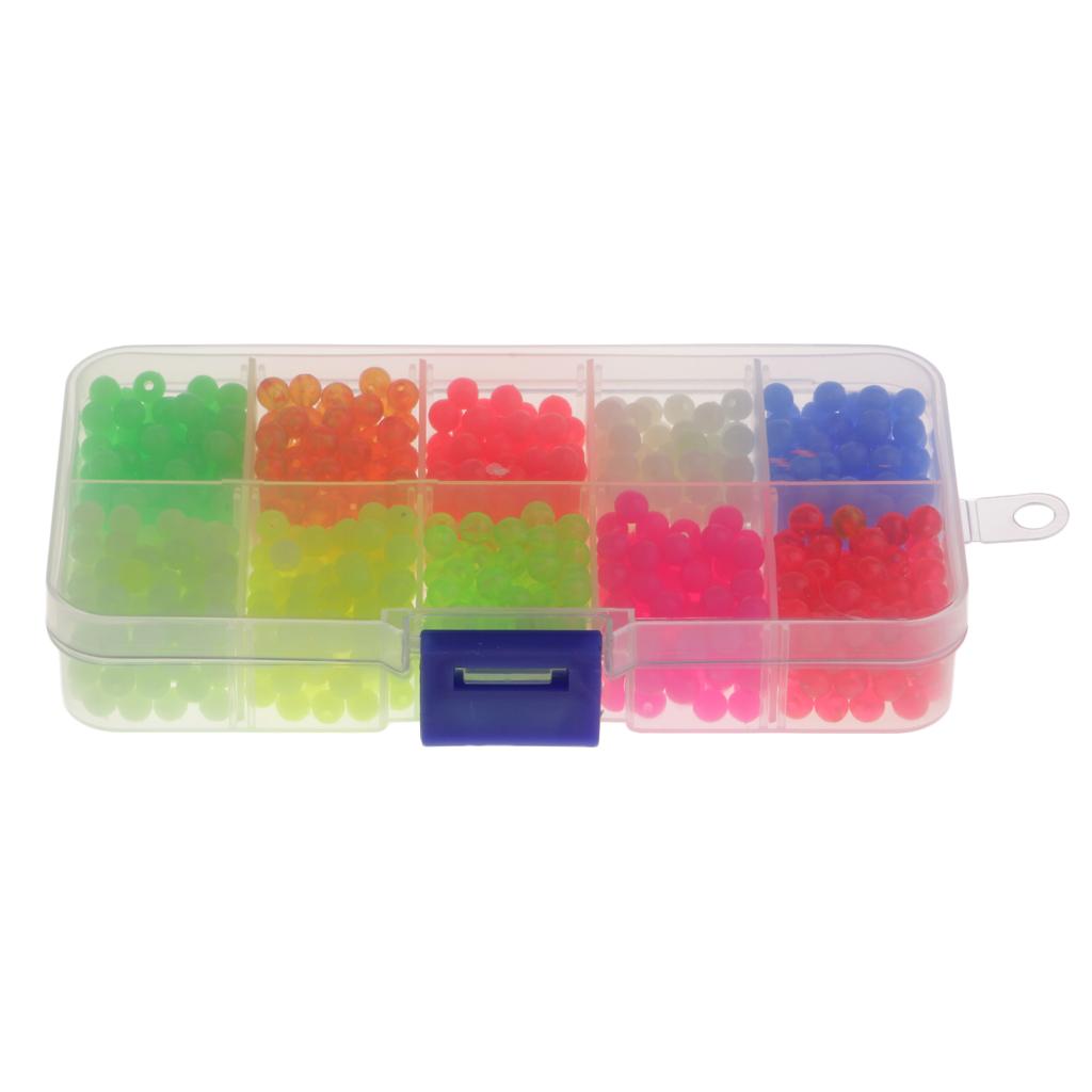 1000 Pieces Multicolor Fishing Floating Beads Float Stopper Float Tackles