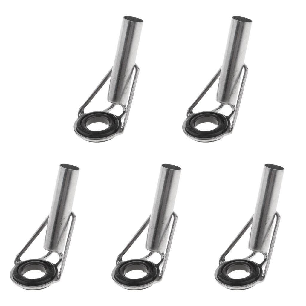 5x5pcs Casting Fishing Rod Guide Ring Tip Top Fitting Rod Building Part 0.55cm