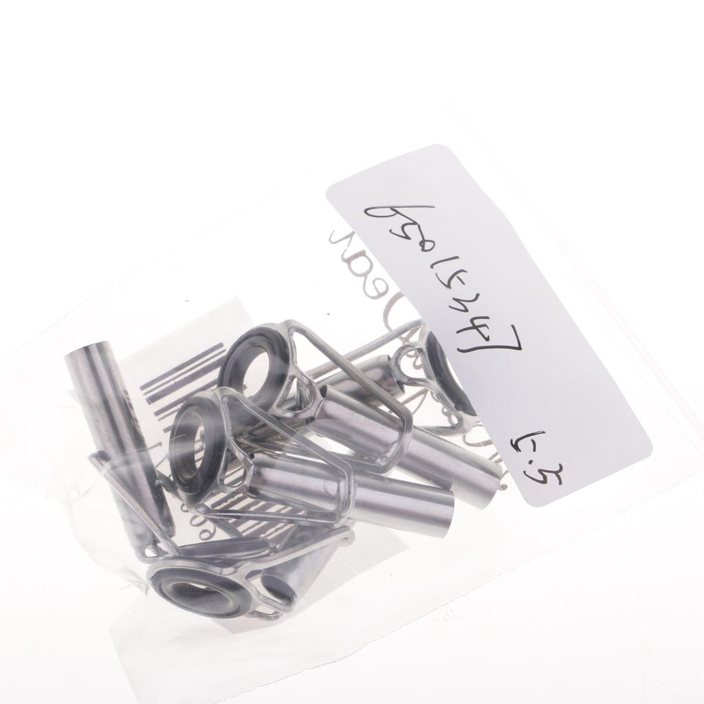 5x5pcs Casting Fishing Rod Guide Ring Tip Top Fitting Rod Building Part 0.55cm