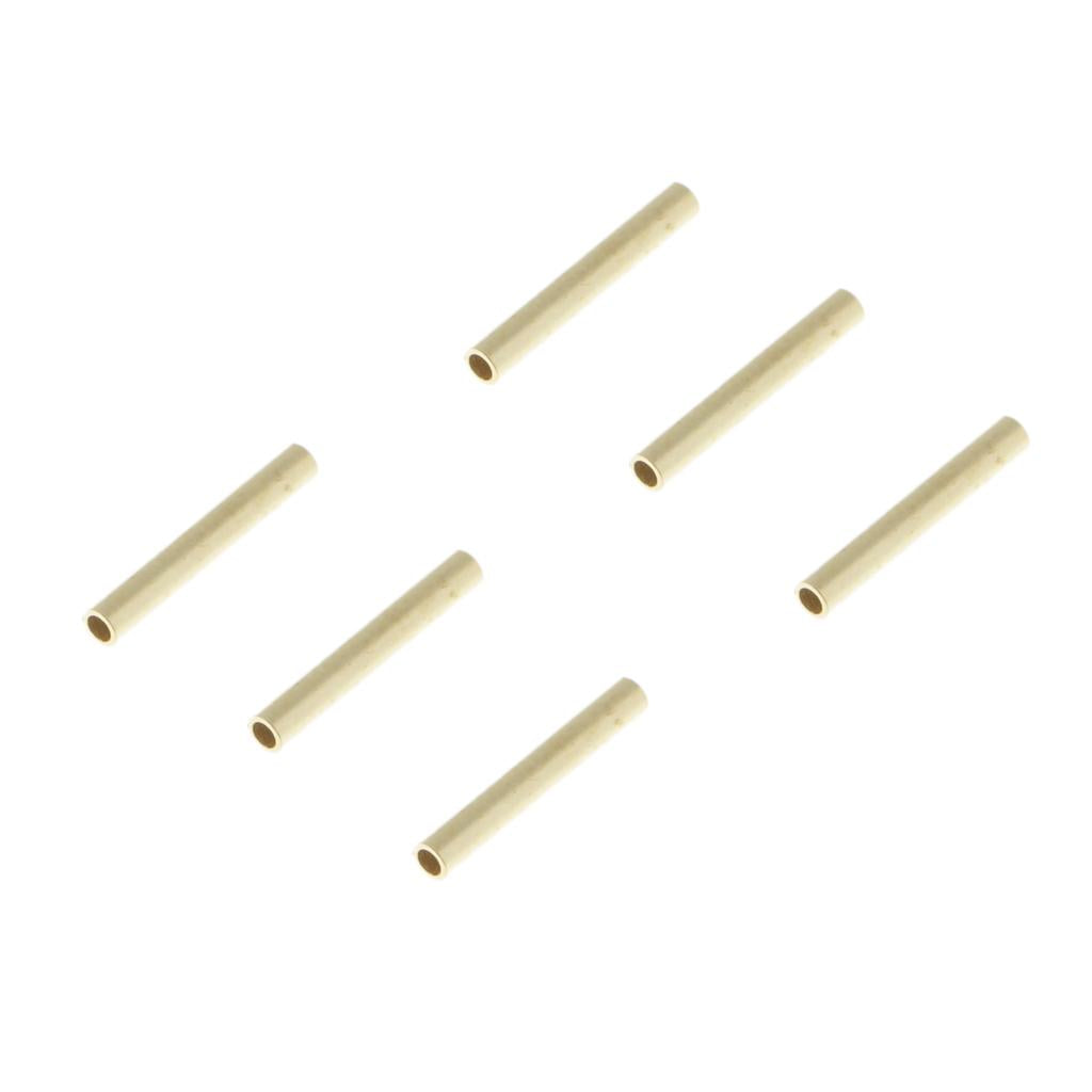 2x200pcs Single Barrel Crimping Sleeves Copper Tube Inside Diameter 1.0mm