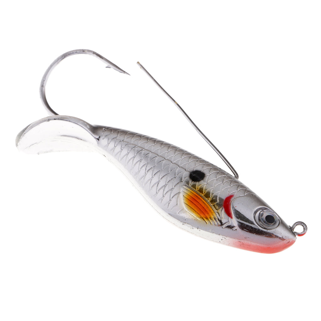 Hard Fishing Lure Swimbait Artificial Baits Crankbait 8.5cm 21.2g Color E