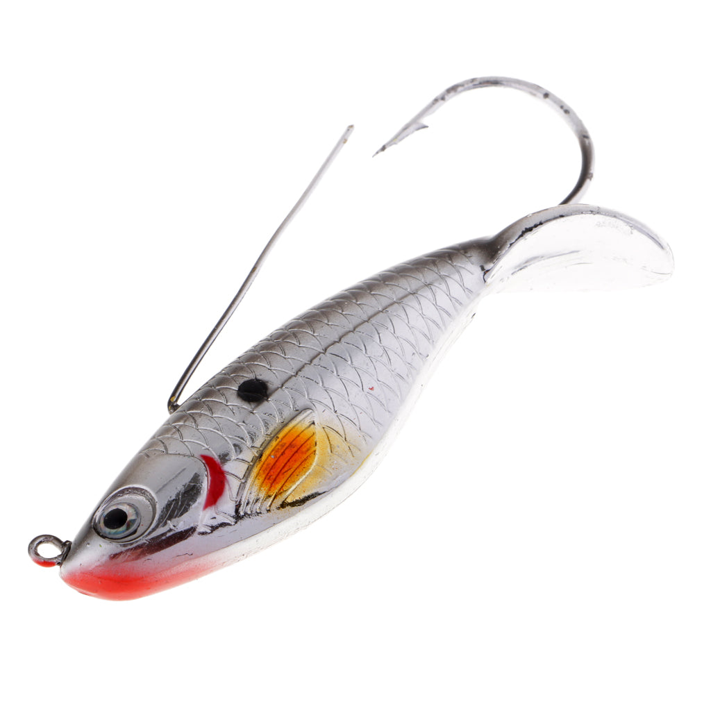 Hard Fishing Lure Swimbait Artificial Baits Crankbait 8.5cm 21.2g Color E