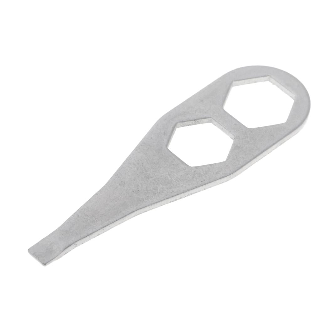 Aluminum Alloy Fishing Reel Parts Reel Handle Tool Nut Wrench M10 M11