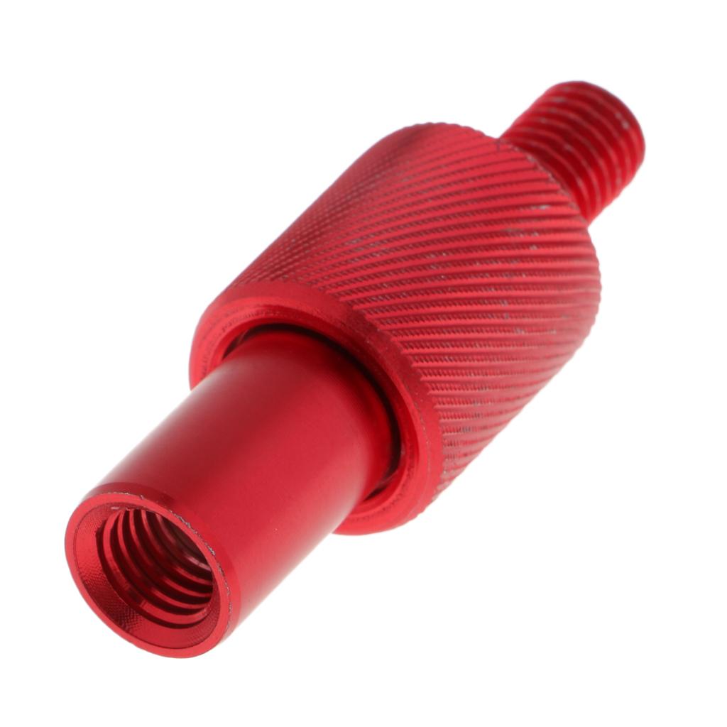 3xFishing Landing Net Connector Fishing Rod Thread Quick Release Adapter Red