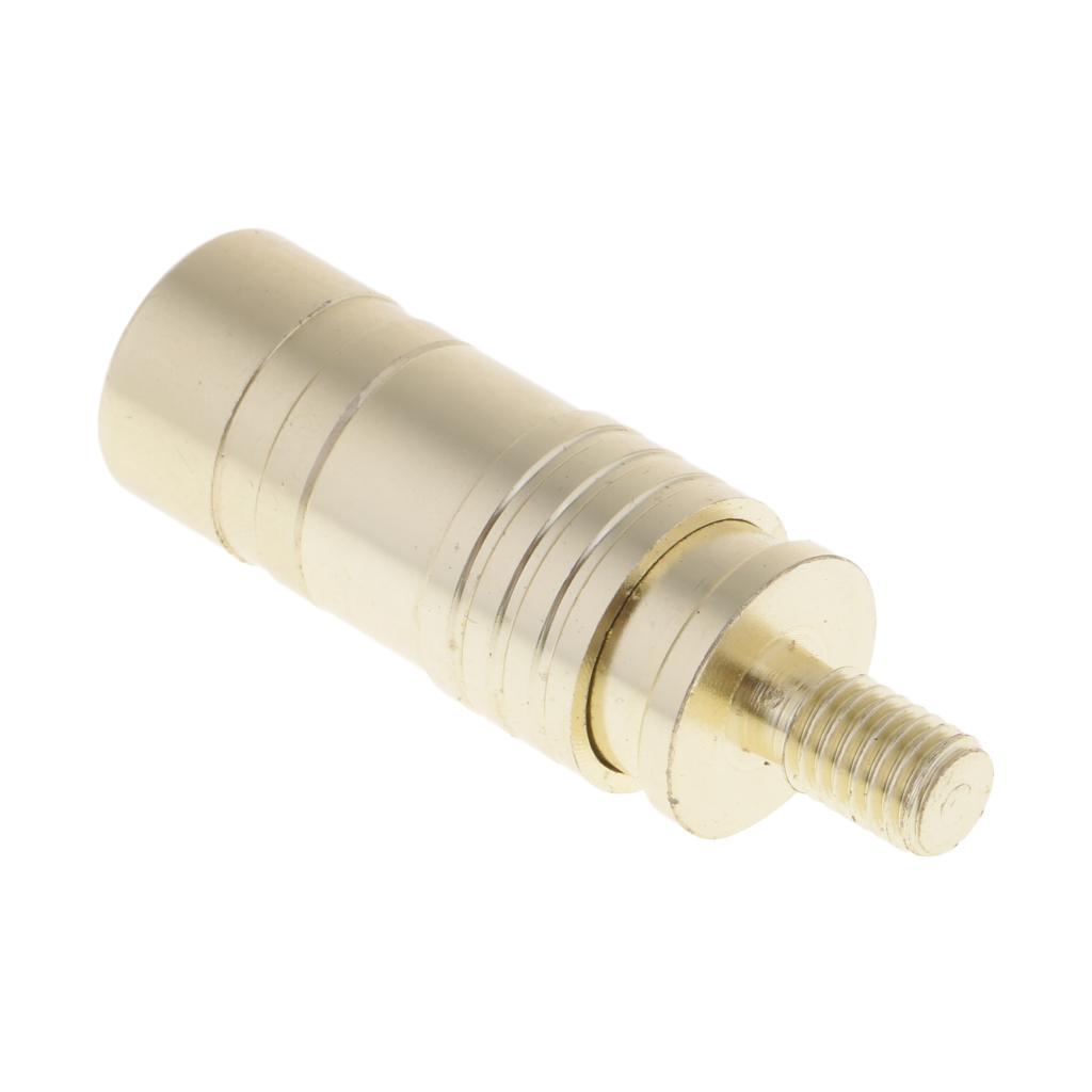 Harpoon Rod Dip Net Thread Adapter Fishing Connector Male Thread 8mm Golden