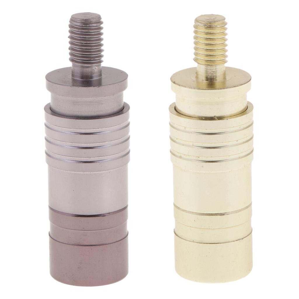 Harpoon Rod Dip Net Thread Adapter Fishing Connector Male Thread 8mm Golden