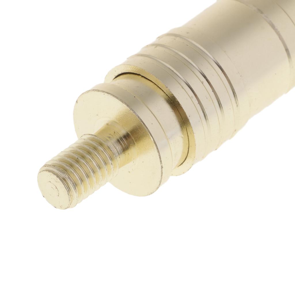 Harpoon Rod Dip Net Thread Adapter Fishing Connector Male Thread 8mm Golden