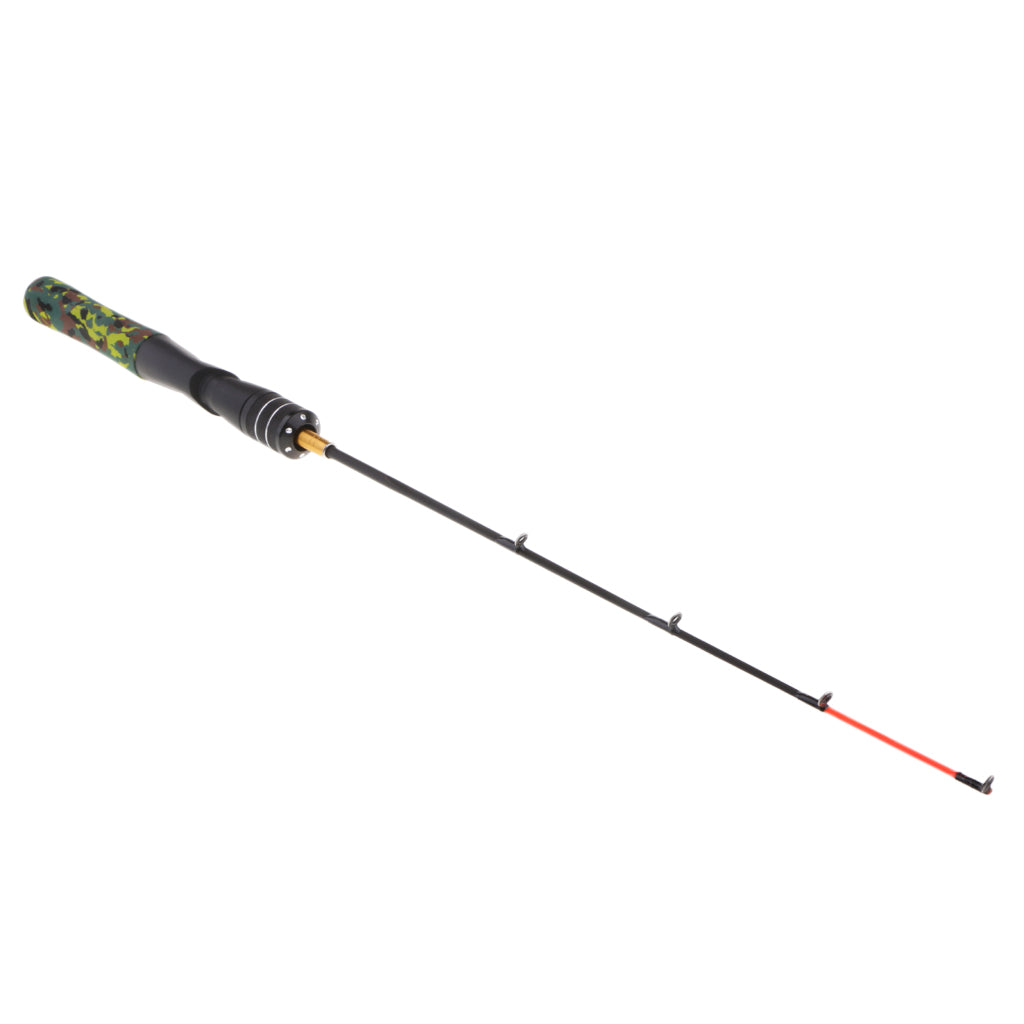 Mini Ice Fishing Rod Detachable Casting Travel Fishing Pole 60cm